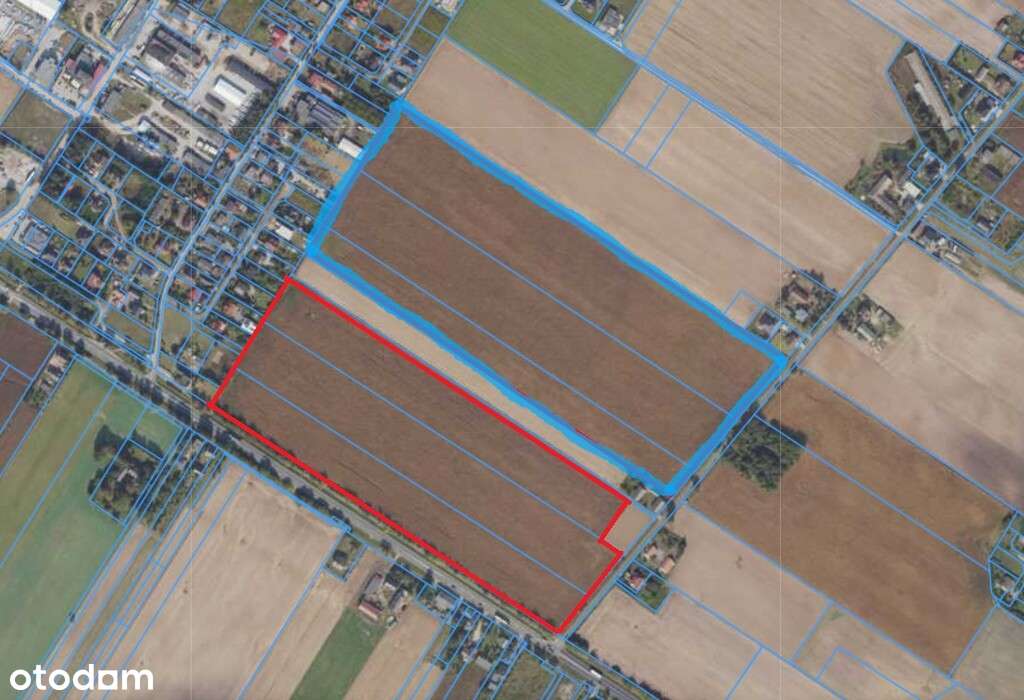 Grunt inwestycyjny ok. 8,5 ha w pobliżu A1-0