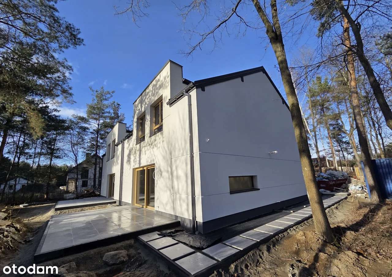 Bliźniak z garażem 6 pokojowy, klimatyzacja, w otoczeniu drzew - Pełny obrazek: 4/6