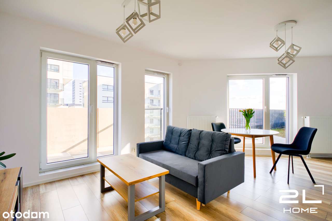 Nowoczesne Mieszkanie z Dużym Tarasem i balkonem | HALA GARAŻOWA - Pełny obrazek: 2/20