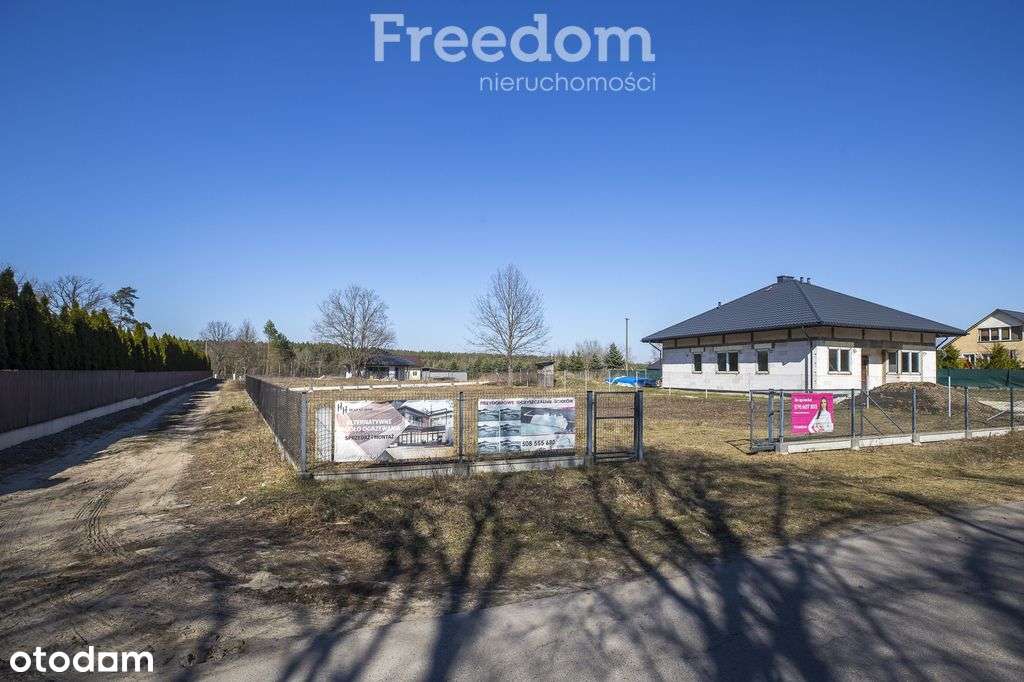 Działka budowlana 8,18 a – Radawa przy lesie-1