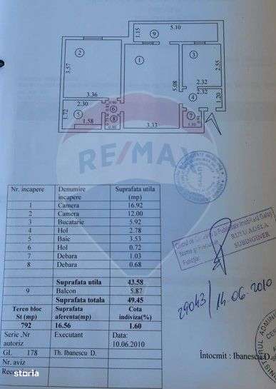 Apartament cu 2 camere de vânzare în zona Mazepa 1 - Galati-5