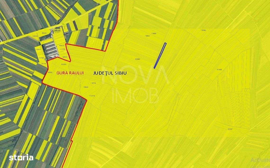 Teren extravilan de vanzare - Gura Raului - Imagine principală: 3/6