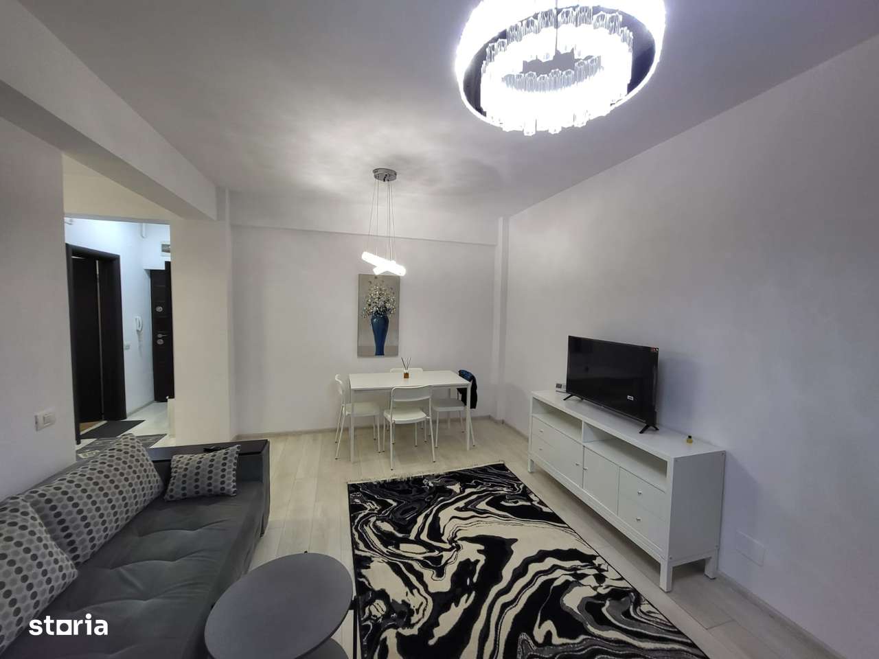 APARTAMENT 3 CAMERE DE VÂNZARE – OTOPENI-MOBILAT SI UTILAT - Imagine principală: 2/11