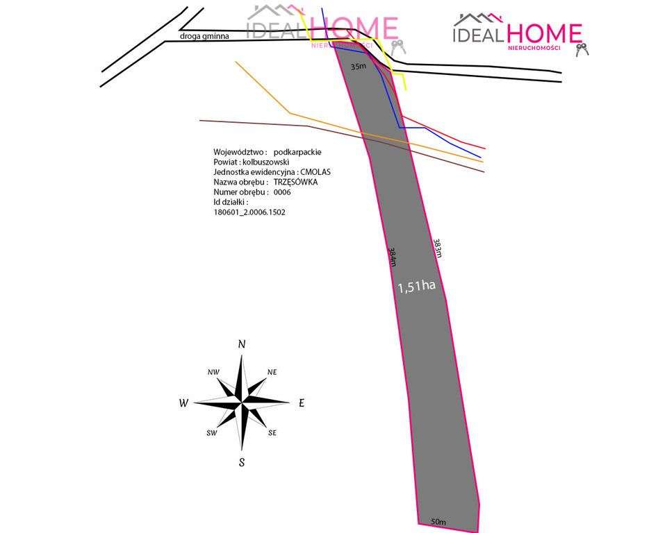 Działka w Trzęsówce- 1,51 ha-5