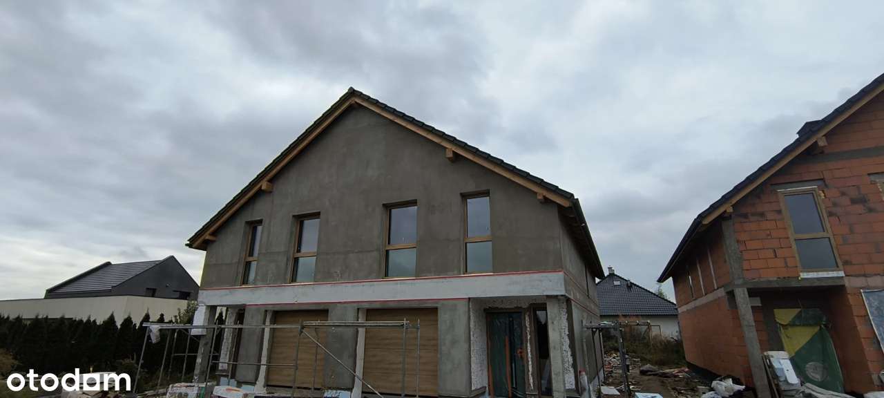 DOM JEDNORODZINNY W ZABUDOWIE BLIŹNIACZEJ Z GARAŻEM I OGRODEM-3