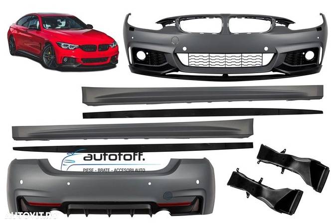 Pachet exterior BMW F32 F33 Seria 4 (2013+) M-Performance Design - 3