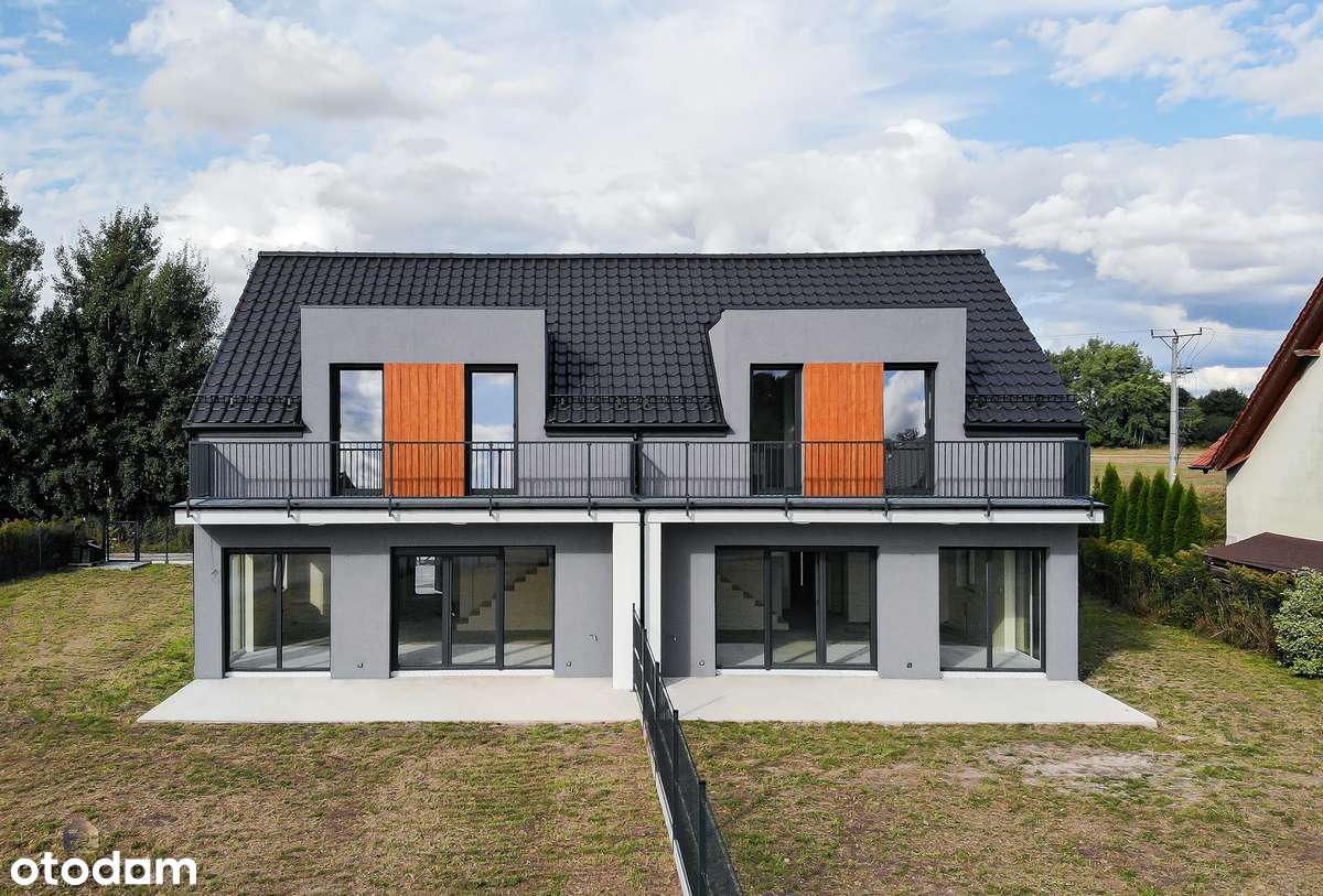 Dom w zabudowie bliźniaczej | Stan deweloperski | Garaż | Duży ogród-1