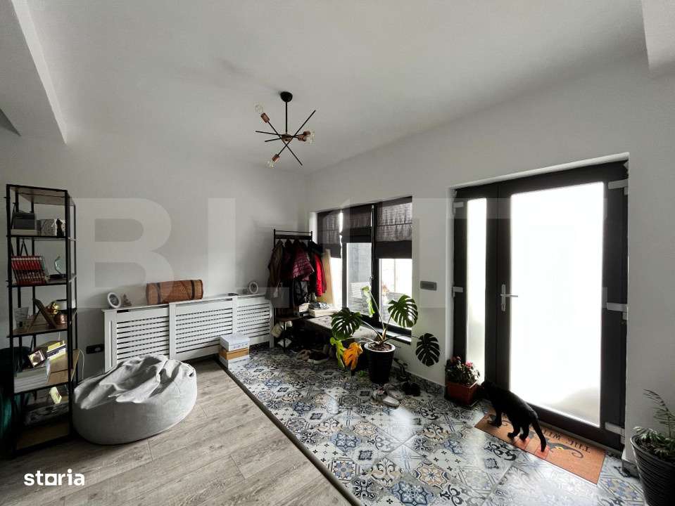 Duplex nou mobilat/utilat modern, P + E de 101 mp utii, cu teren 190 m - Imagine principală: 2/16