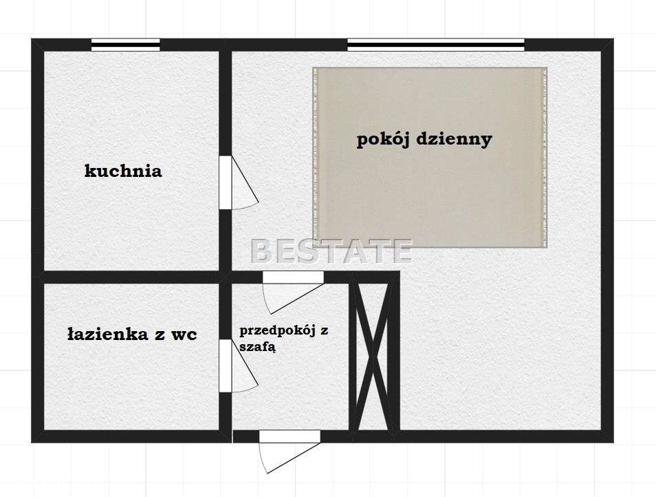 Kawalerka, gotowa do zamieszkania, pod inwestycję-5