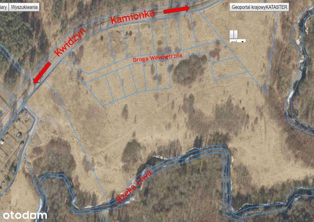 Działka, 1 000 m², Kwidzyn - Pełny obrazek: 2/3