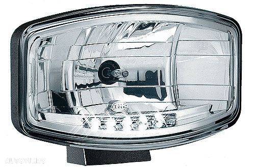 Proiector cu LED Hella Jumbo 3 - 12/24v cu halogen - 2