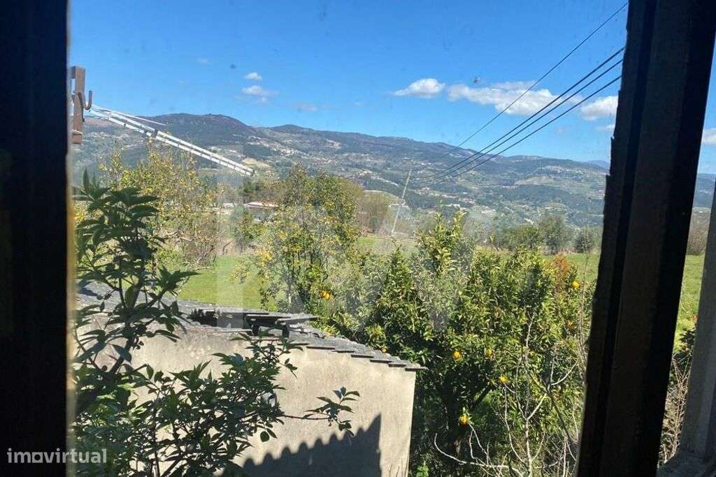 Moradia para remodelação em Resende com árvores de fruto e vistas para - Grande imagem: 3/54