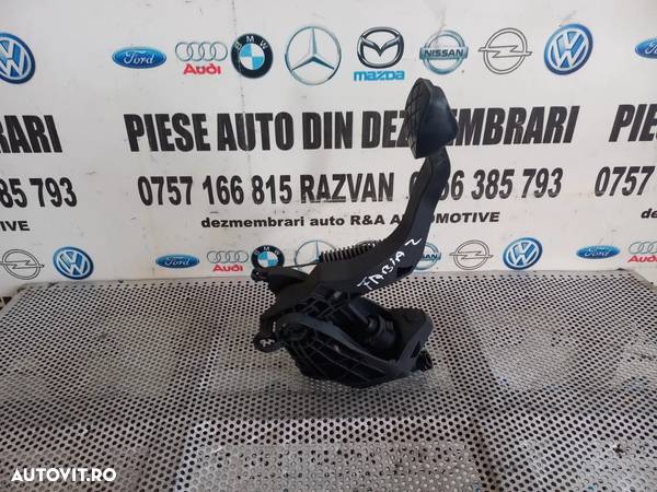 Pedala Ambreiaj cu Pompa Ambreiaj/Cilindru Receptor Skoda Fabia 2 ll 1.2 Benzina An 2007-2008-2009-2010-2011-2012-2013-2014 - Dezmembrari Arad - 1