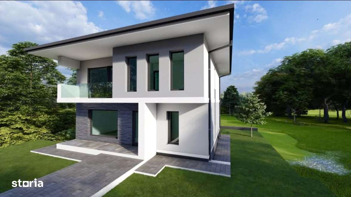 GARAJ! 190 mp utili! CANALIZARE! Vila 4 camere, Bucium-Visan-2