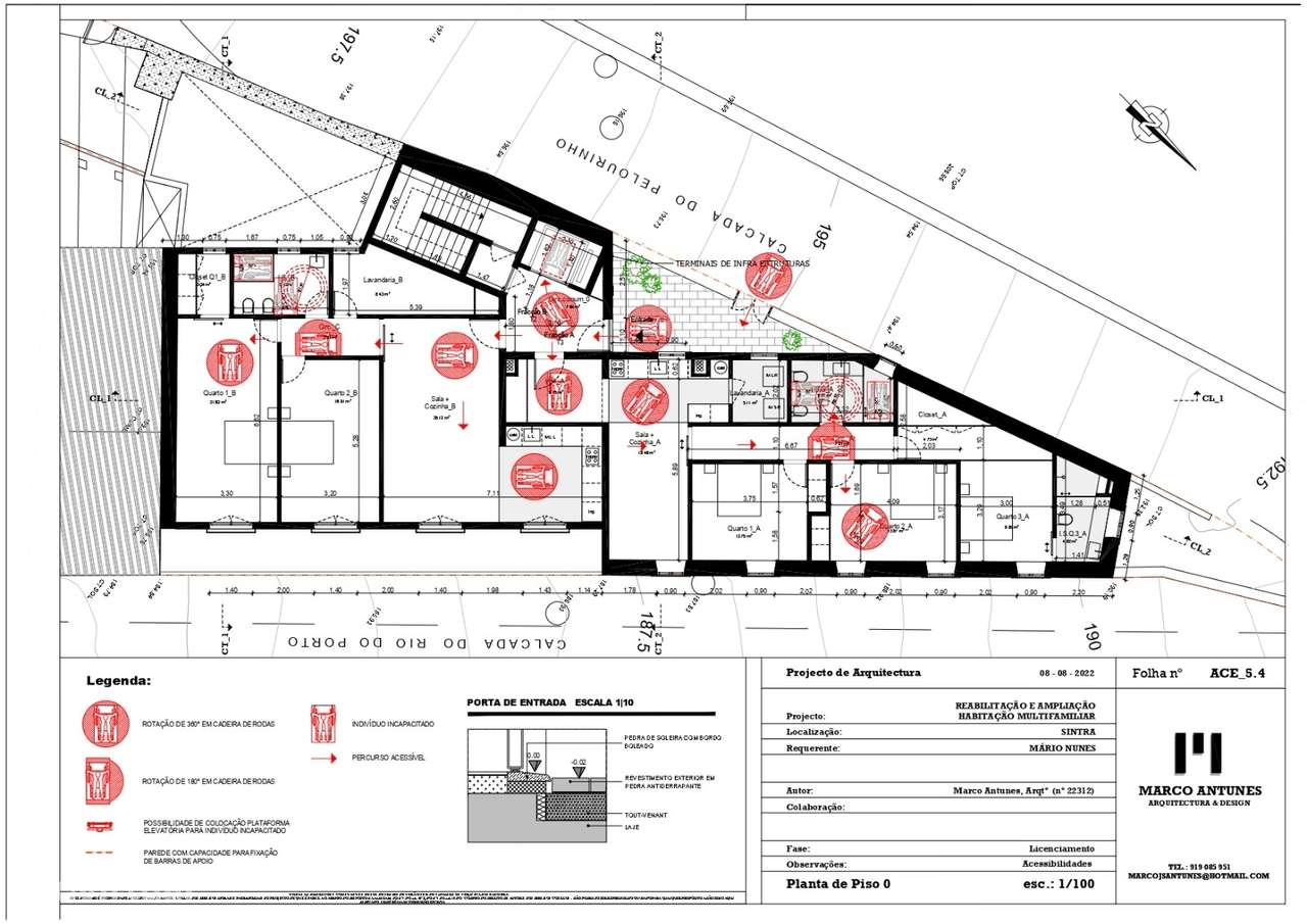 Prédio para reabilitação no Centro Histórico de Sintra. - Grande imagem: 5/14