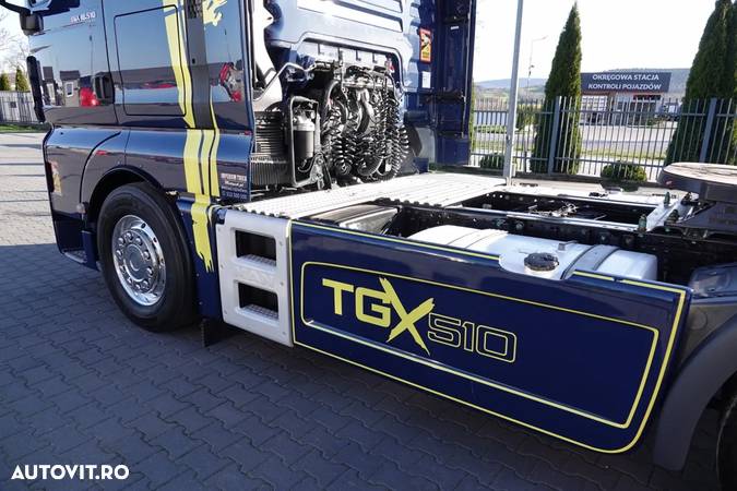 MAN TGX 18.510 / XXL / RETARDADOR / OPCIÓN COMPLETA / NAVI / CUERO / AIRE ACONDICIONADO / 10/2020 / - 10