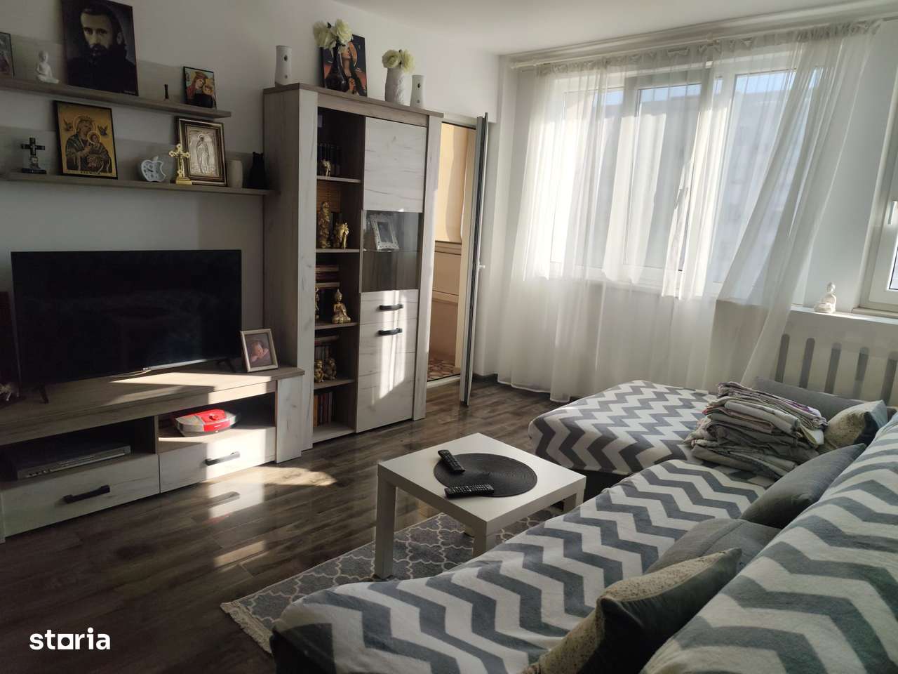 2 camere modern, mobilat și utilat complet, 52 mp, lângă Școala 86-0