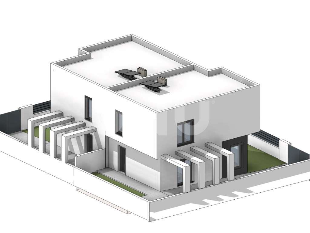 Moradia Geminada em construção-6