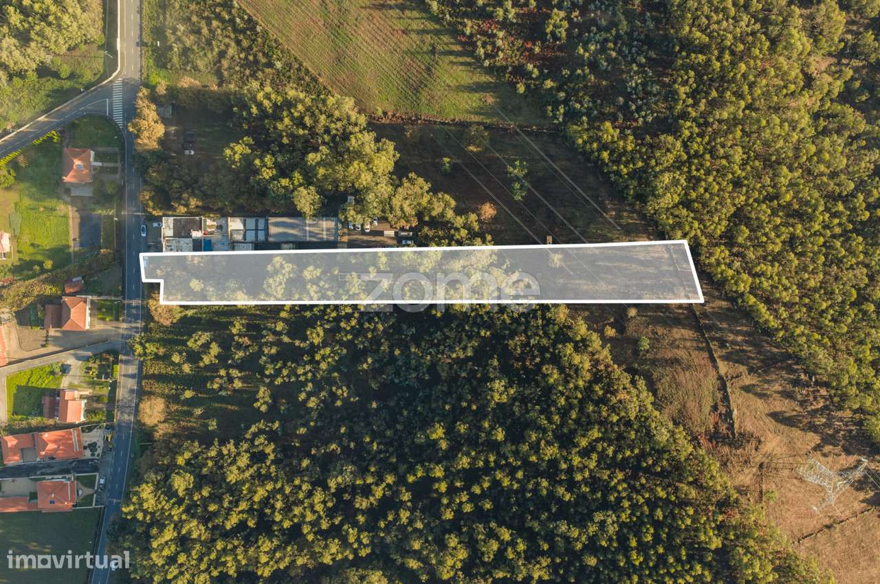 Terreno Rústico com 3930 m2 situado na Carvalhosa, Paços de Ferreira - Grande imagem: 3/17
