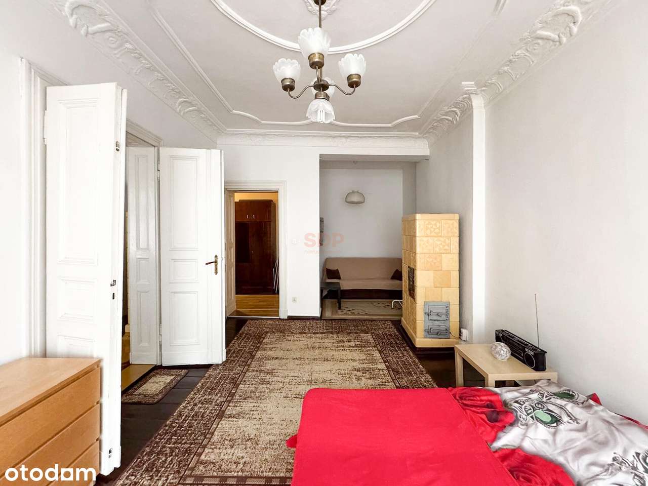 3 pokoje w kamienicy w centrum - oryginalne detale - Pełny obrazek: 2/11