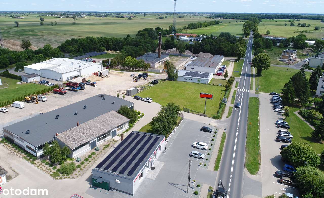 Hala-magazyn-biuro-usługi | 1000 m2 | działka 8000 m2 | 40 min P-ń-9