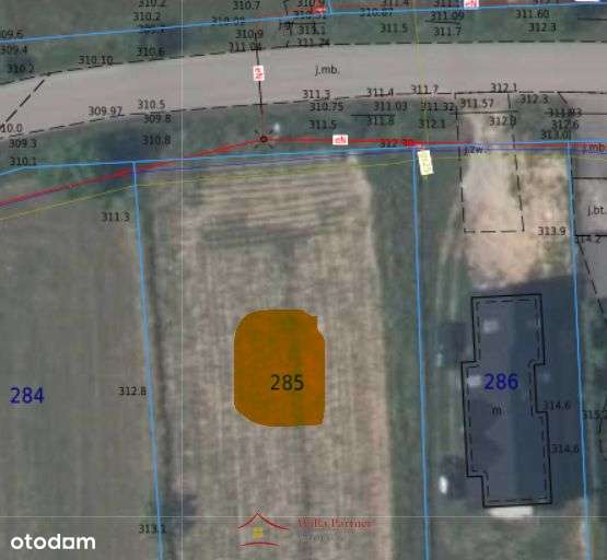 Gdów, Stadniki, działka budowlana 2x12a,media przy-11