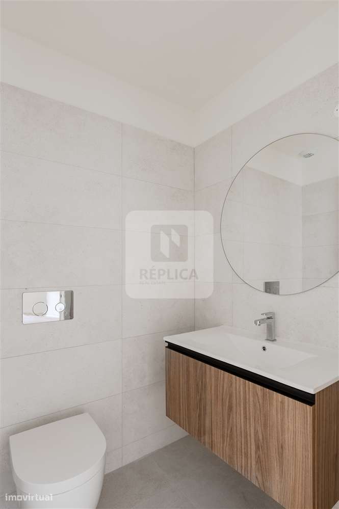 T3 com Varanda Vistas Mar Canidelo | T3 Gaia | Apartamento Le Parc-29