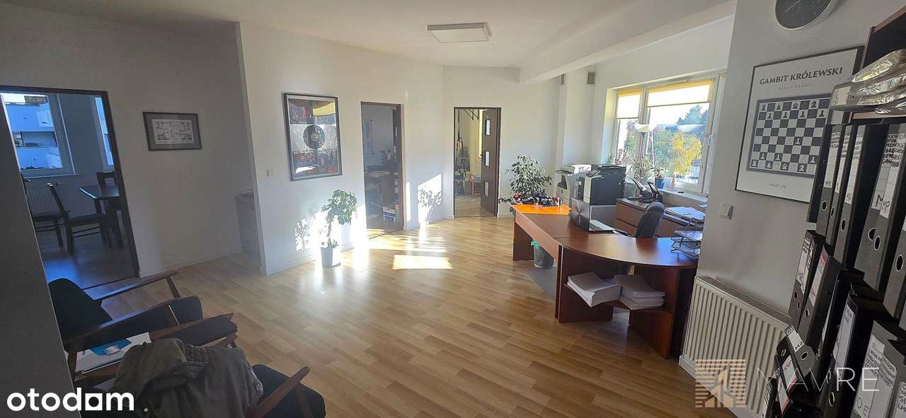 Mieszkanie 4-pok. + przestrzeń recepcyjna na biuro lub kancelarię - Pełny obrazek: 3/9