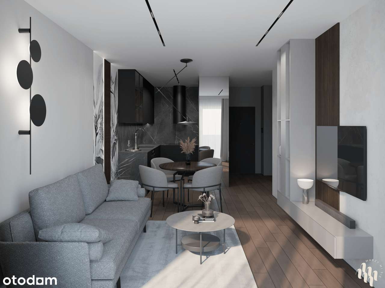 2 pokoje przy parku i dworcu Fabrycznym, klucze za miesiąc-4