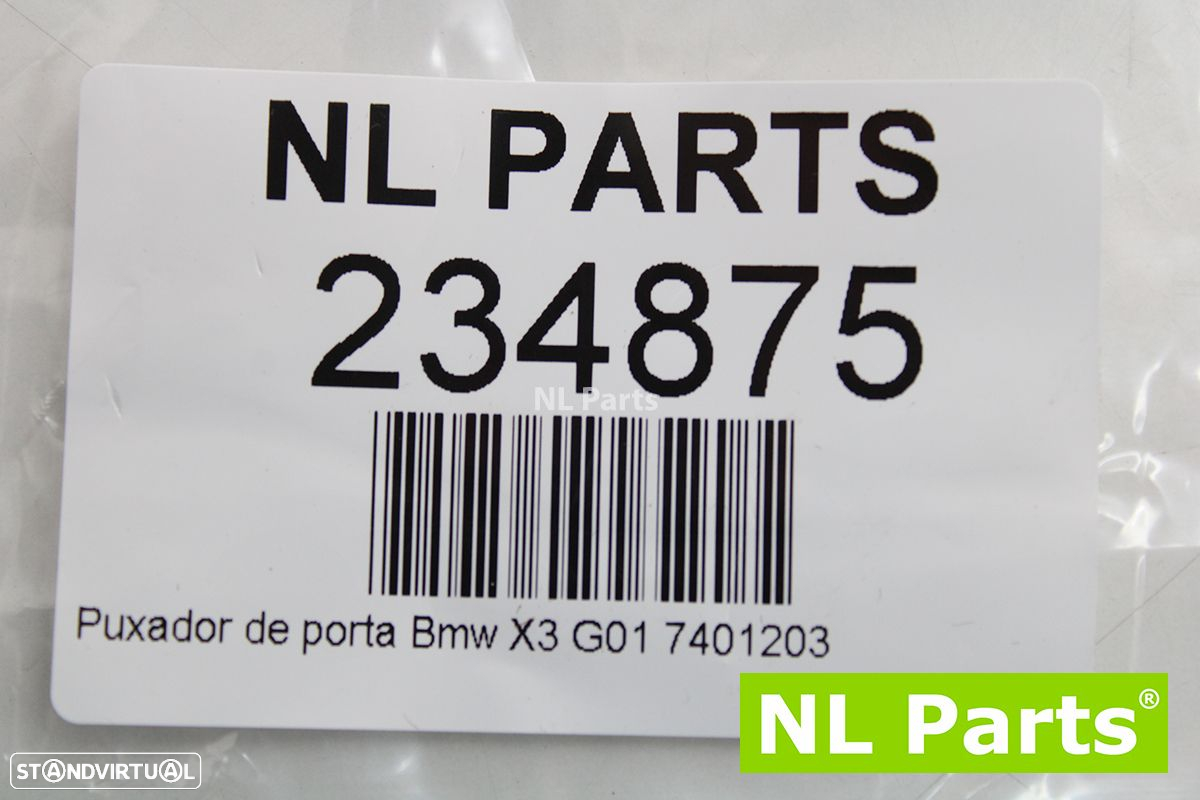 Puxador de porta Bmw X3 G01 7401203 - 7