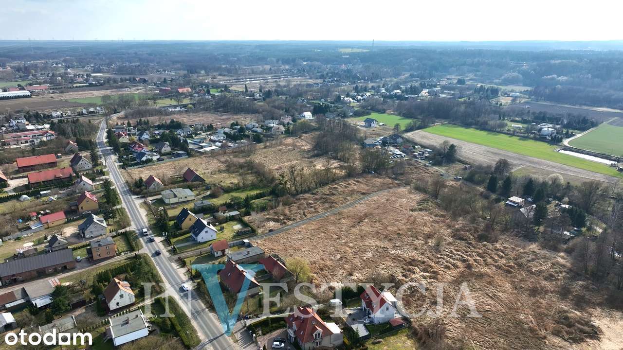 Działka z WZ na zabudowę szeregową-5