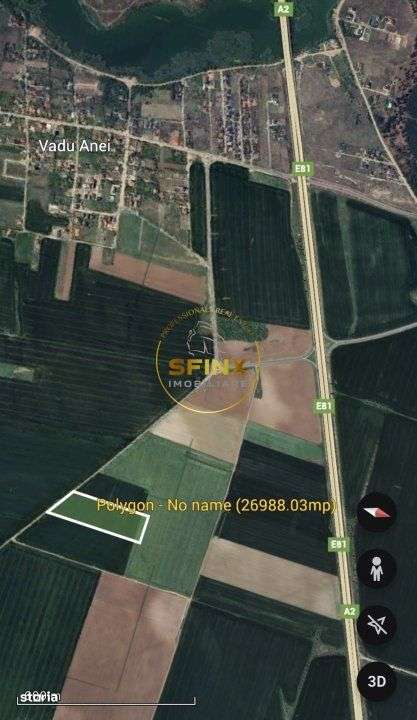 Teren intravilan Branesti 27000 mp km 12 Autostrada A2-0