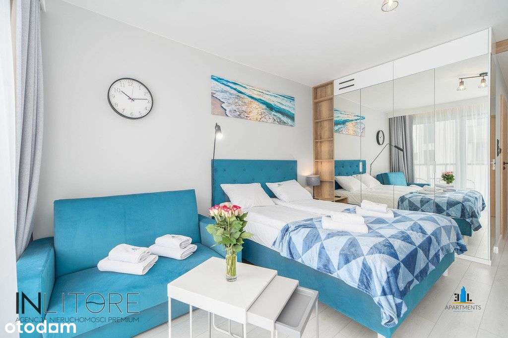 ! Studio, Basen-sauny, jacuzzi Fitnes, 300m plaża!-9