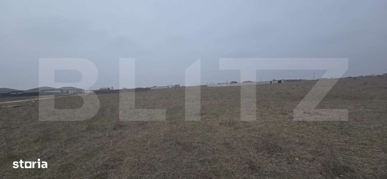 Teren intravilan, 1000 mp, pozitie pe colt, front 39 metri, zona Metro - Imagine principală: 3/3