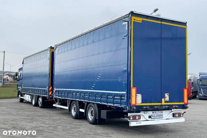 DAF XF 480 / ZESTAW TANDEM 120 M3 / PRZEJAZDOWY / 7,75 M + 7,75 M / SALON PL - 5