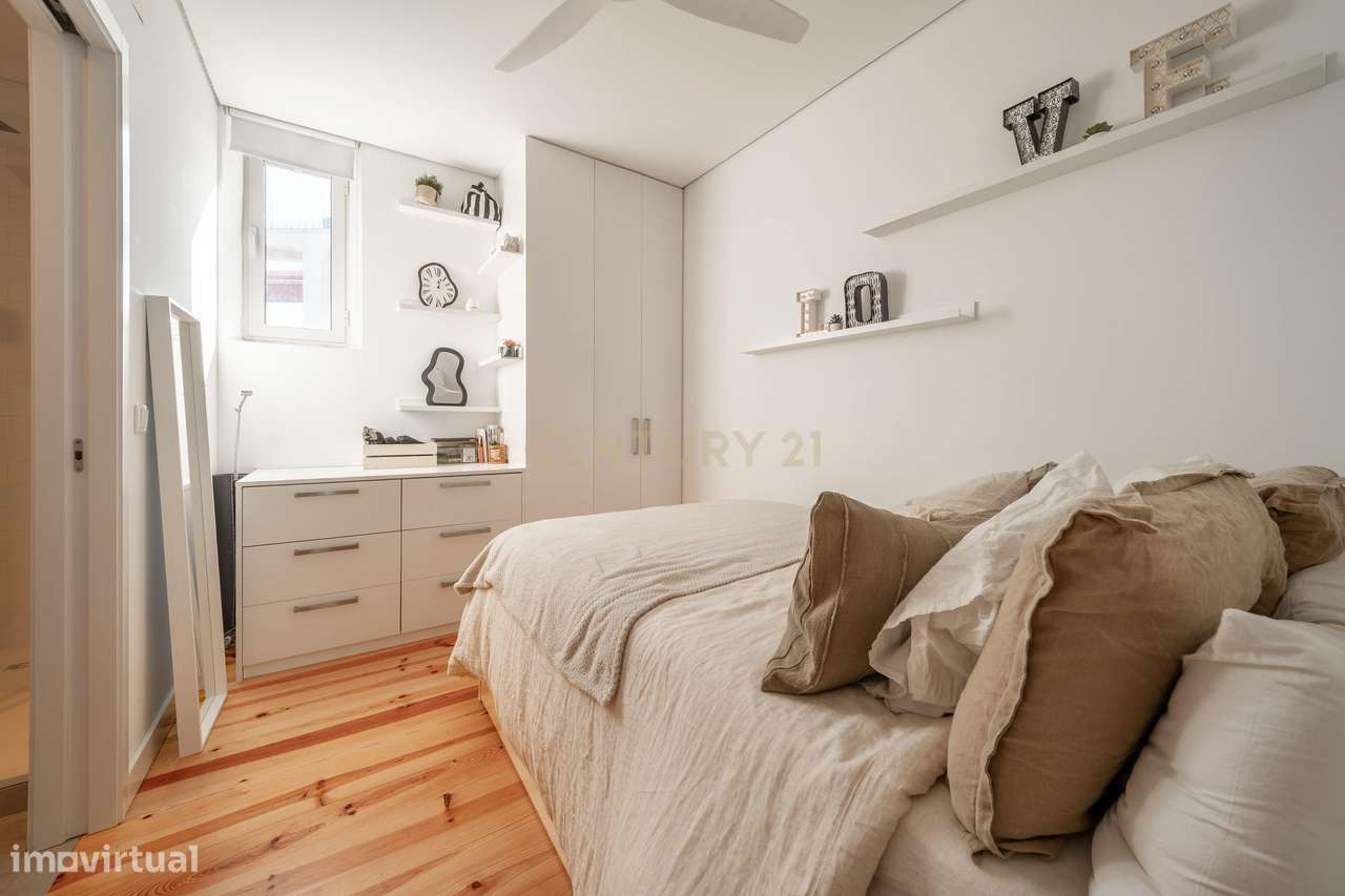 Apartamento T1 em Alcantara - com estacionamento-12
