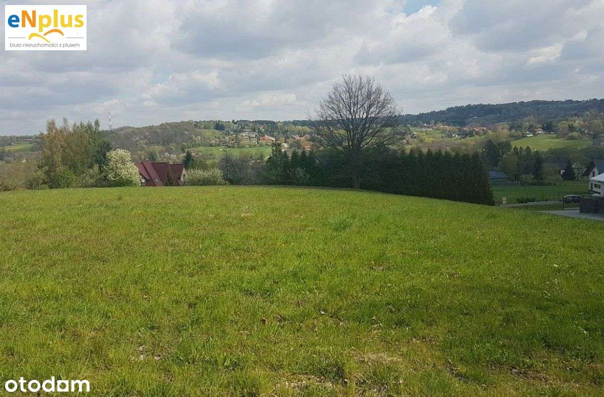 Widokowa działka budowlana w Janowicach pod Wielic
