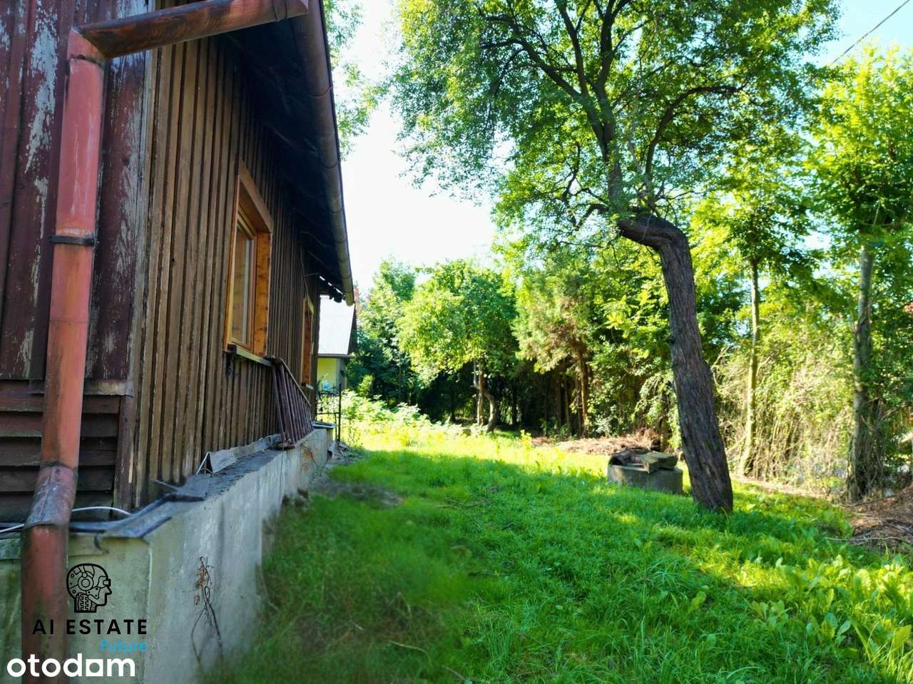 Klimatyczny drewniany domek 70m² w centrum Cięciny - Pełny obrazek: 5/13