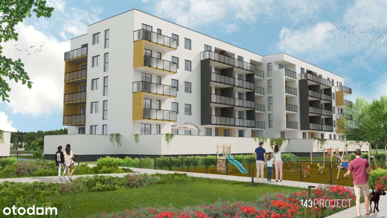 Gotowe do odbioru, nowe mieszkanie, trzypokojowe, 72,40m2 - Pełny obrazek: 4/6