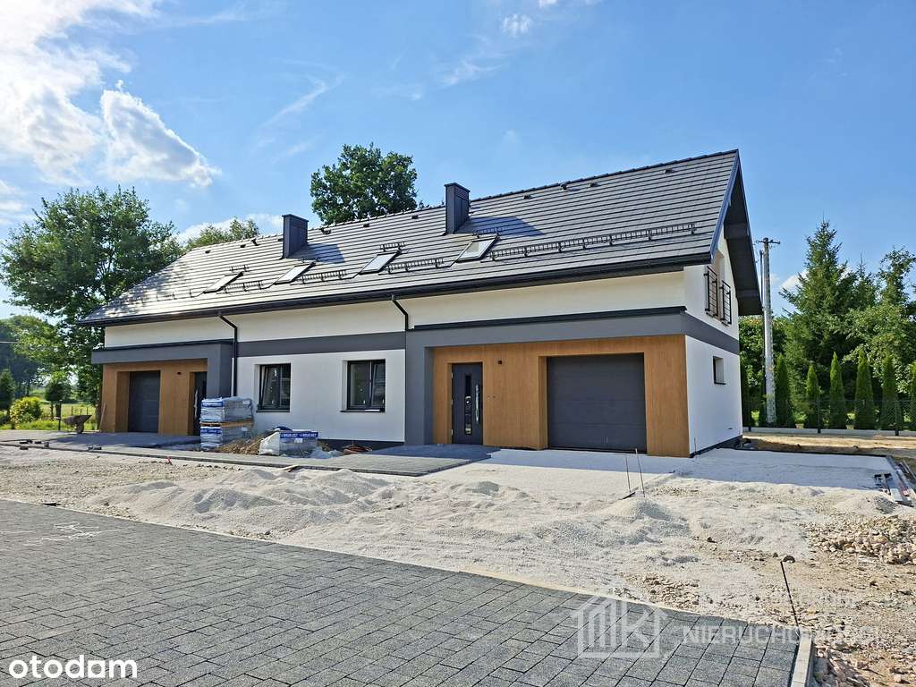 Gotowy nowy dom w zabudowie bliźniaczej, 5 pokoi