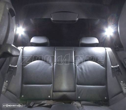 KIT COMPLETO 18 LAMPADAS LED INTERIOR PARA BMW SERIE 3 E46 WAGON TOURING 316I 318I 320I 323I 325I 32 - 6