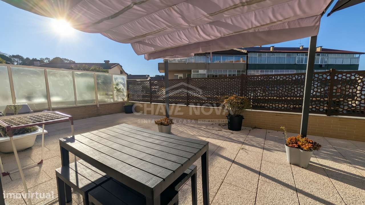 T1+1 Renovado c/ Terraço (70m2) e Lugar de Garagem em Valadares-20