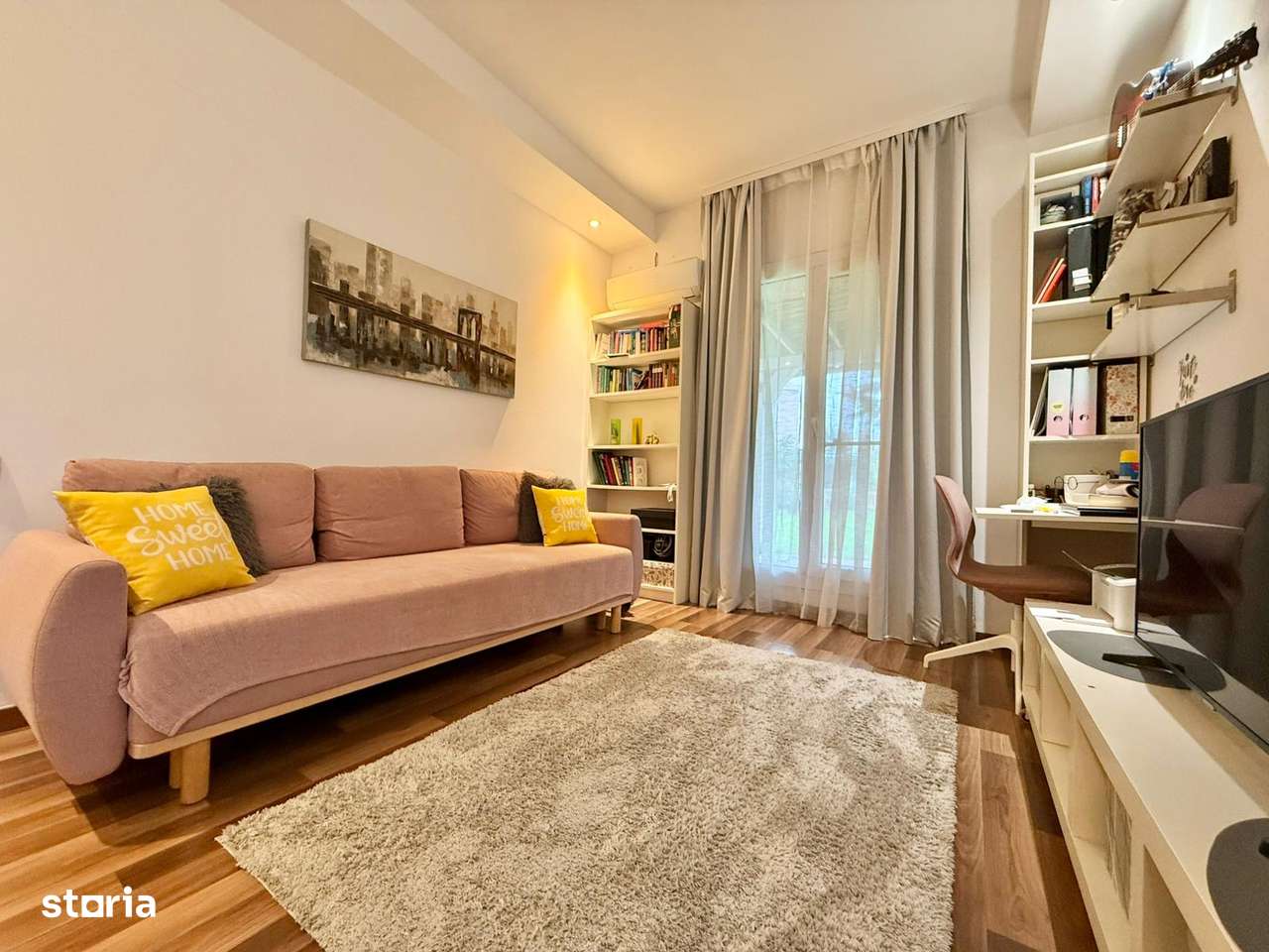 COSMOPOLIS - Apartament 2 camere, parter, mobilat si utilat - Imagine principală: 1/14