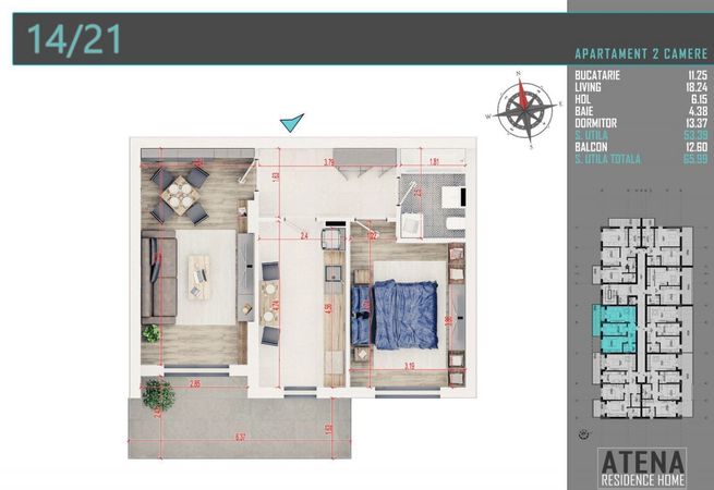 Apartament 2 Camere Drumul Gura Putnei// Incalzire In Pardoseala