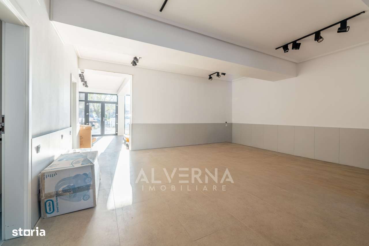 Spatiu comercial 165mp | 11ml vitrina | 2 grupuri sanitare | Borhanci - Imagine principală: 4/10