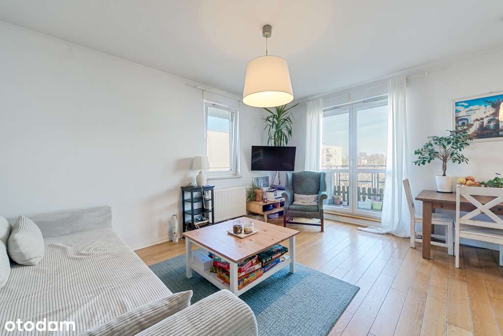 Rozkładowe mieszkanie z dużym balkonem, 1 piętro.-3