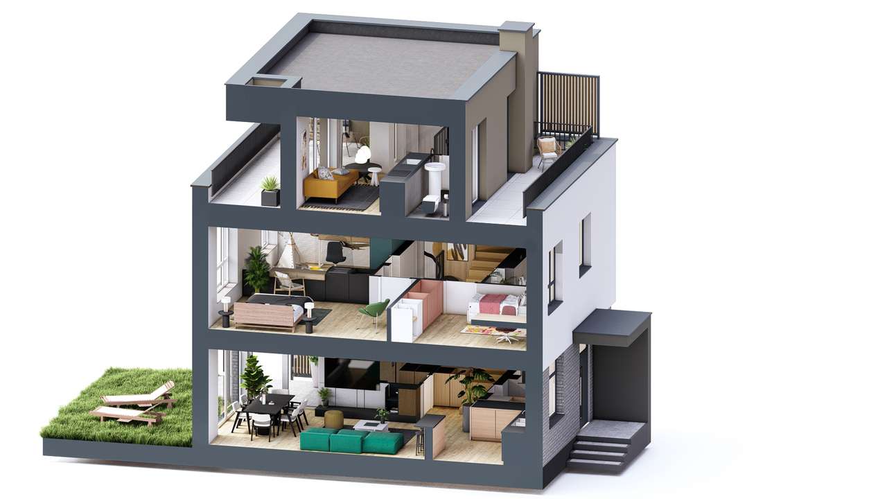 Kmicica 129,53 m² z ogrodem, 2 tarasami, miejscem postojowym - Pełny obrazek: 5/11