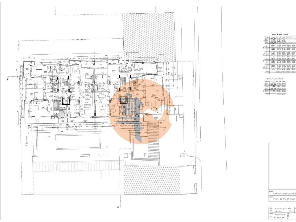 Terreno com projeto para construção de 3 blocos de apartamentos. - Grande imagem: 5/20