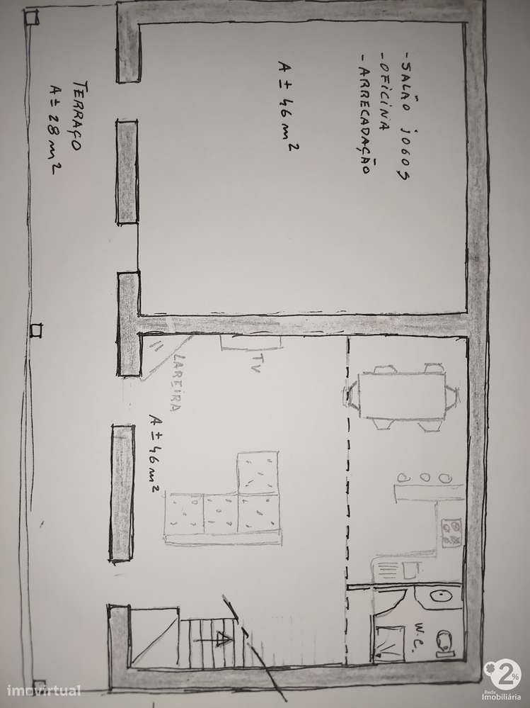 Moradia para Renovação Total com Grande Potencial – Amêndoa, Mação - Grande imagem: 5/5