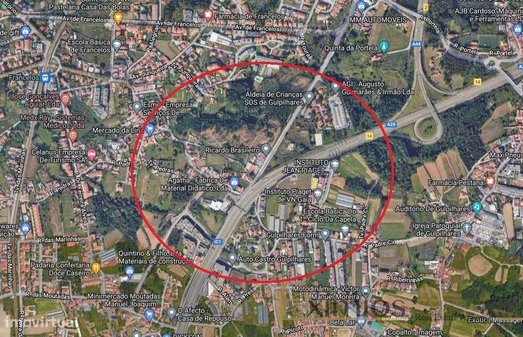 Lote de terreno, em Gulpilhares, Vila Nova de Gaia - Grande imagem: 2/3